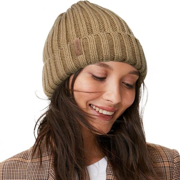 Accessories - Women’s Knit Fleece Lined Winter Beanie Hat Cozy Warm Cold Weather